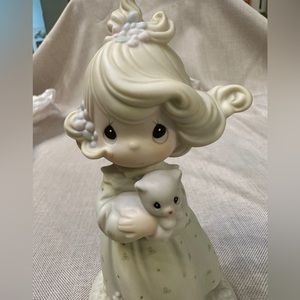Vintage 1992 Precious Moments “You Are Such A Purr-fect Friend” Figurine